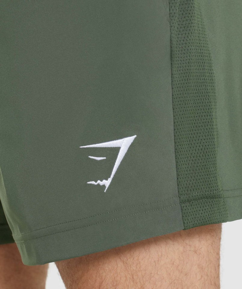 Pantalones Cortos De Deporte Verde Gymshark