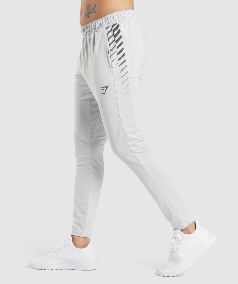 Jogger Sport Stripe Gris Claro Gymshark