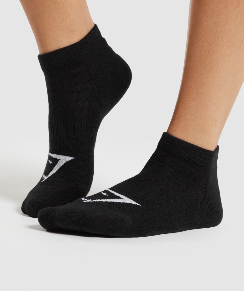Calcetines Deportivos 3pk Negro Gymshark