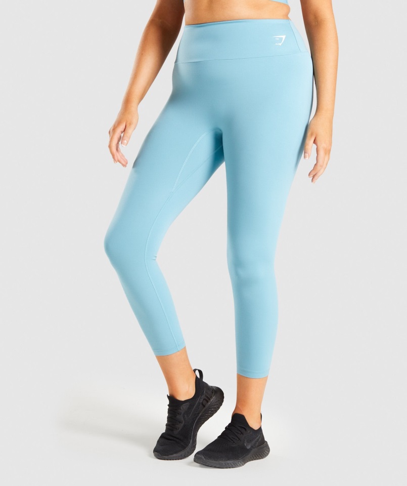 Leggins Training 7-8 Azul Claro Gymshark
