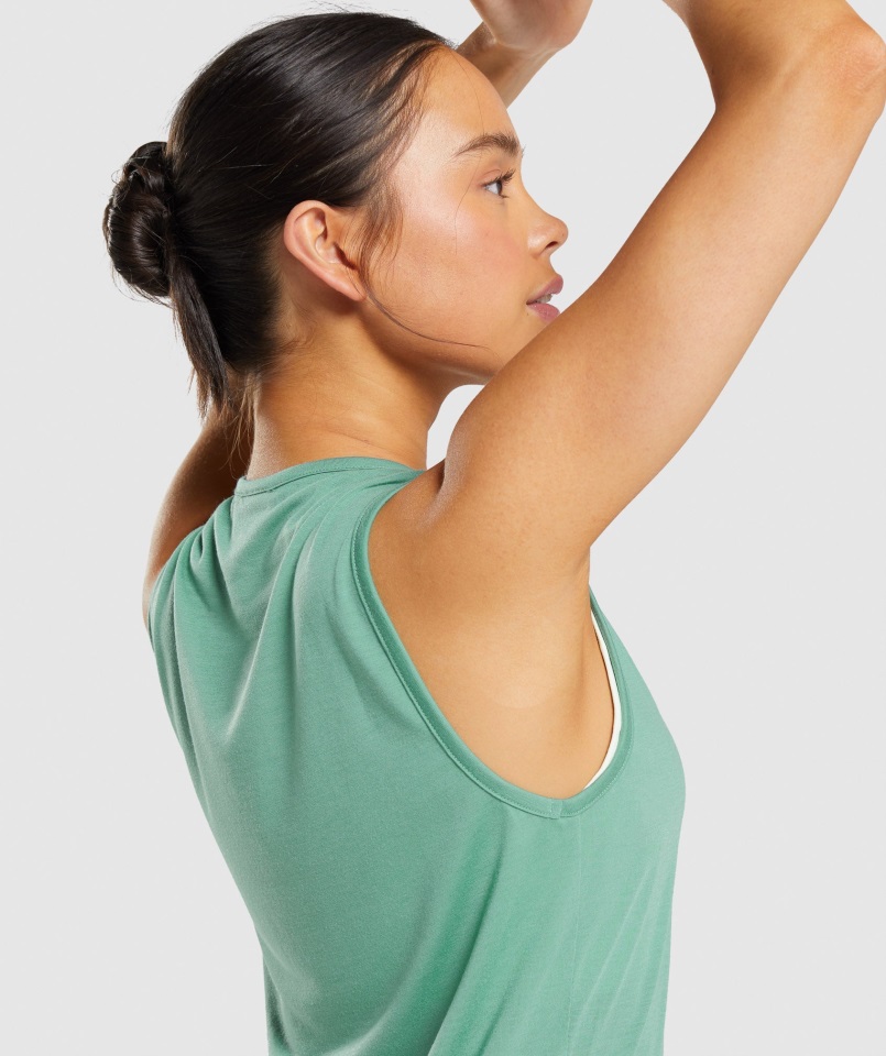 Tanque De Brazo De Entrenamiento Verde Alpino Gymshark