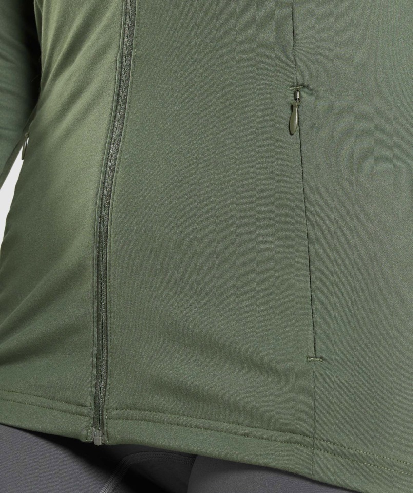 Chaqueta De Entrenamiento Core Olive Gymshark