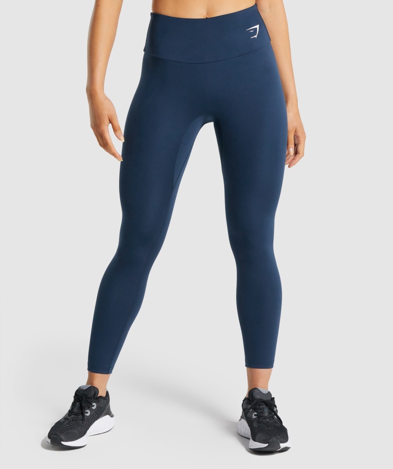 Leggins De Entrenamiento Gymshark Azul Marino