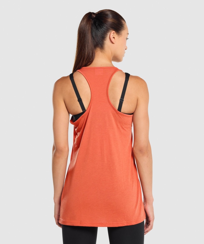 Chaleco De Entrenamiento Oversize Naranja Gymshark