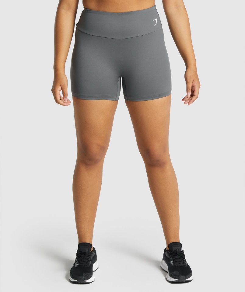 Pantalones Cortos De Entrenamiento Gris Antracita Gymshark