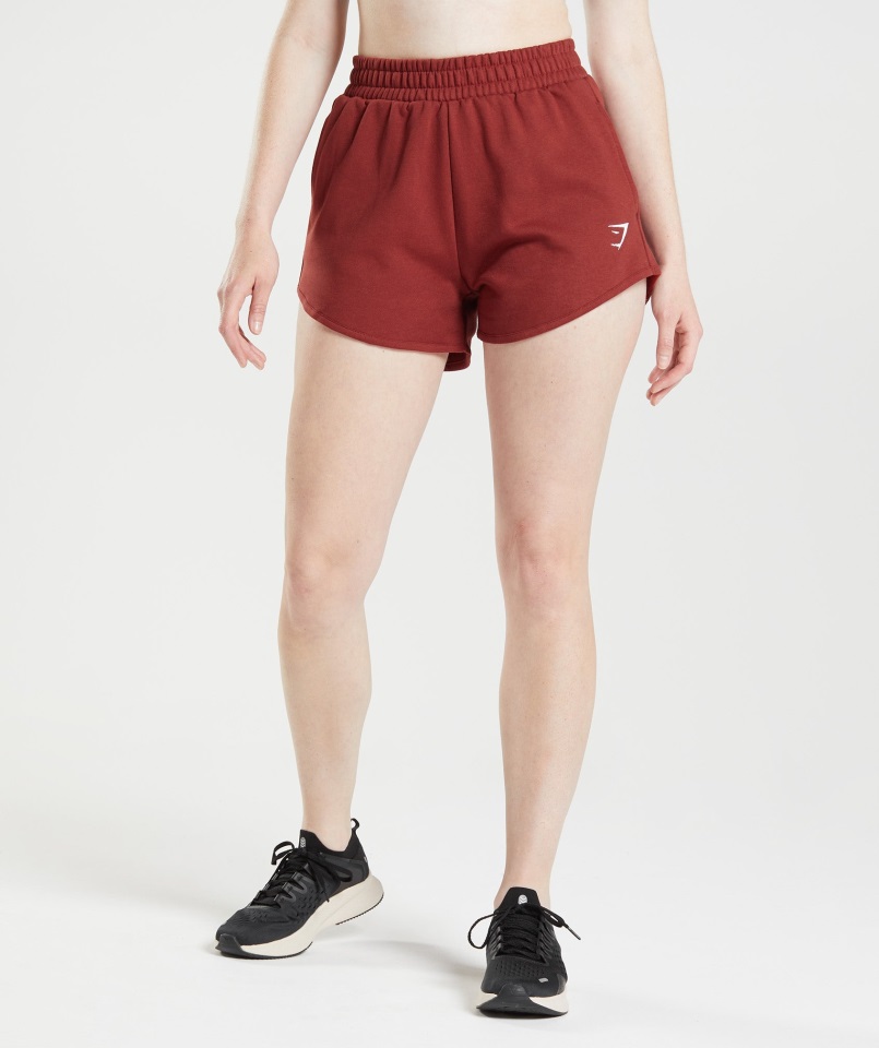Shorts Deportivos De Entrenamiento Rosewood Red Gymshark