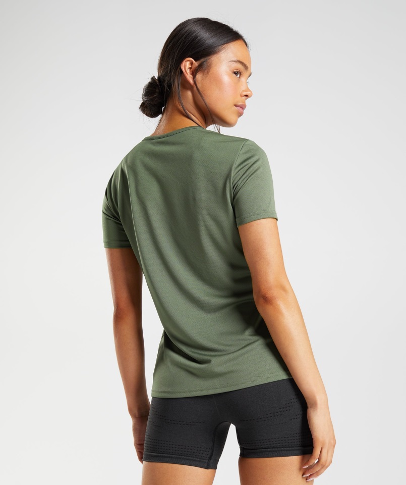 Camiseta De Entrenamiento Core Olive Gymshark
