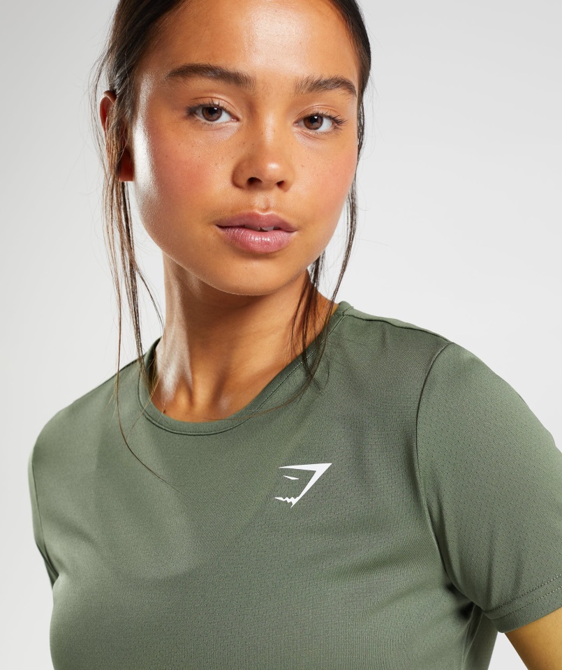 Camiseta De Entrenamiento Core Olive Gymshark