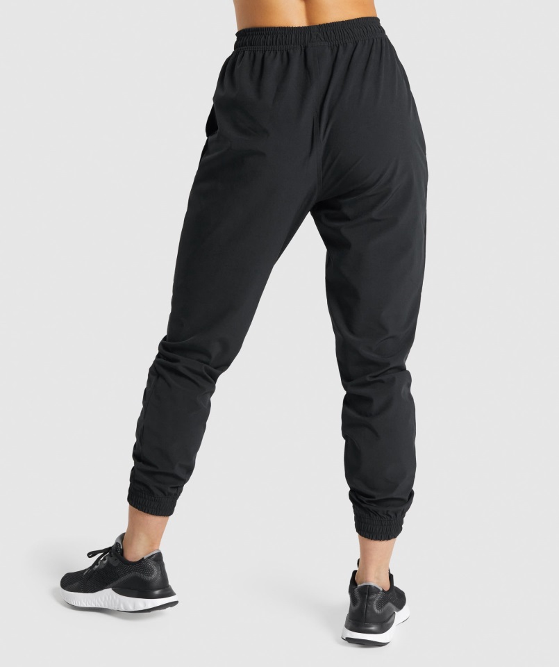 Joggers De Entrenamiento Tejido Negro Gymshark