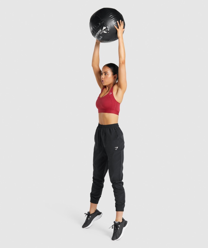 Joggers De Entrenamiento Tejido Negro Gymshark