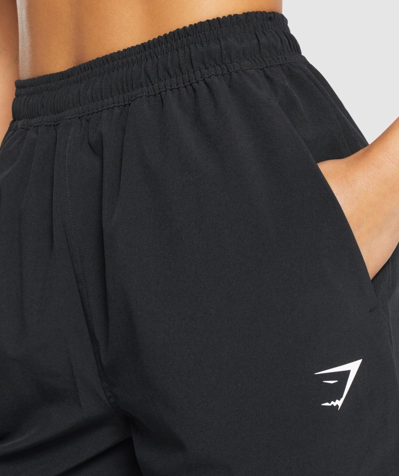 Joggers De Entrenamiento Tejido Negro Gymshark