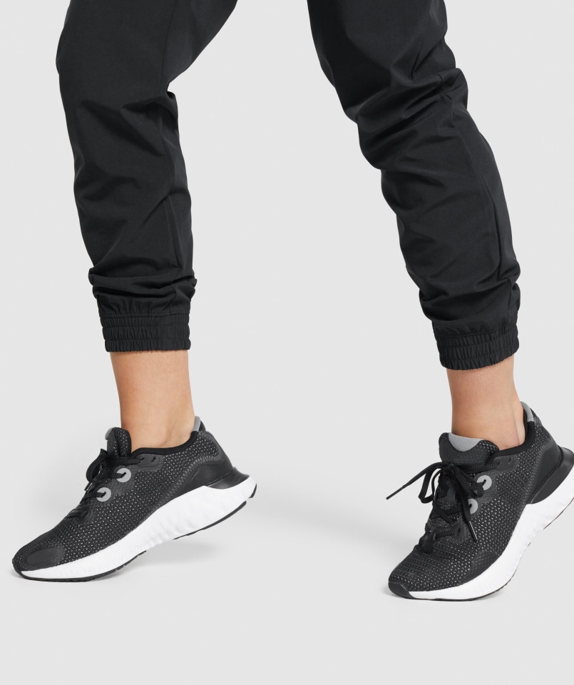 Joggers De Entrenamiento Tejido Negro Gymshark