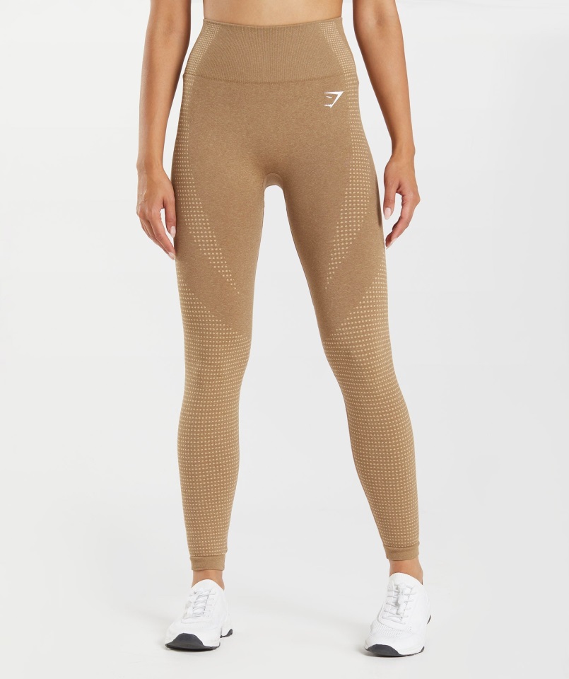 Legging Vital Sin Costuras 2.0 Fawn Jaspeado Gymshark