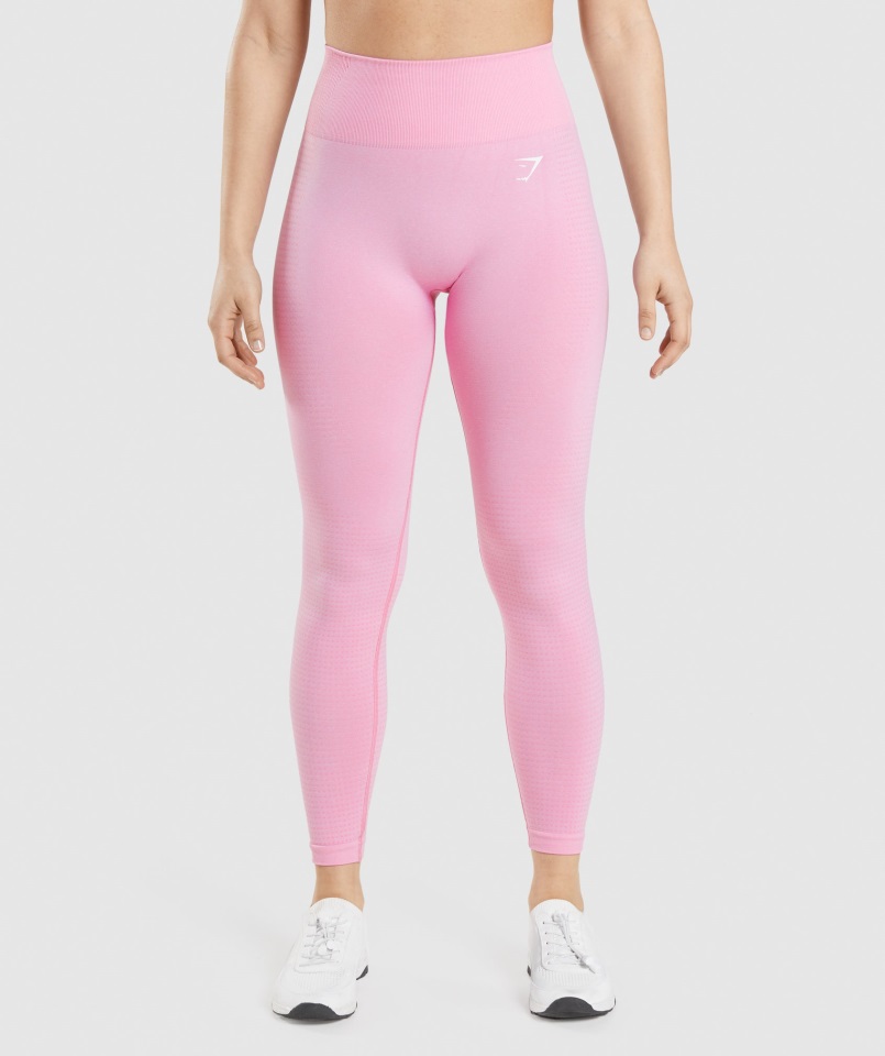 Legging Vital Seamless 2.0 Sorbete Rosa Jaspeado Gymshark