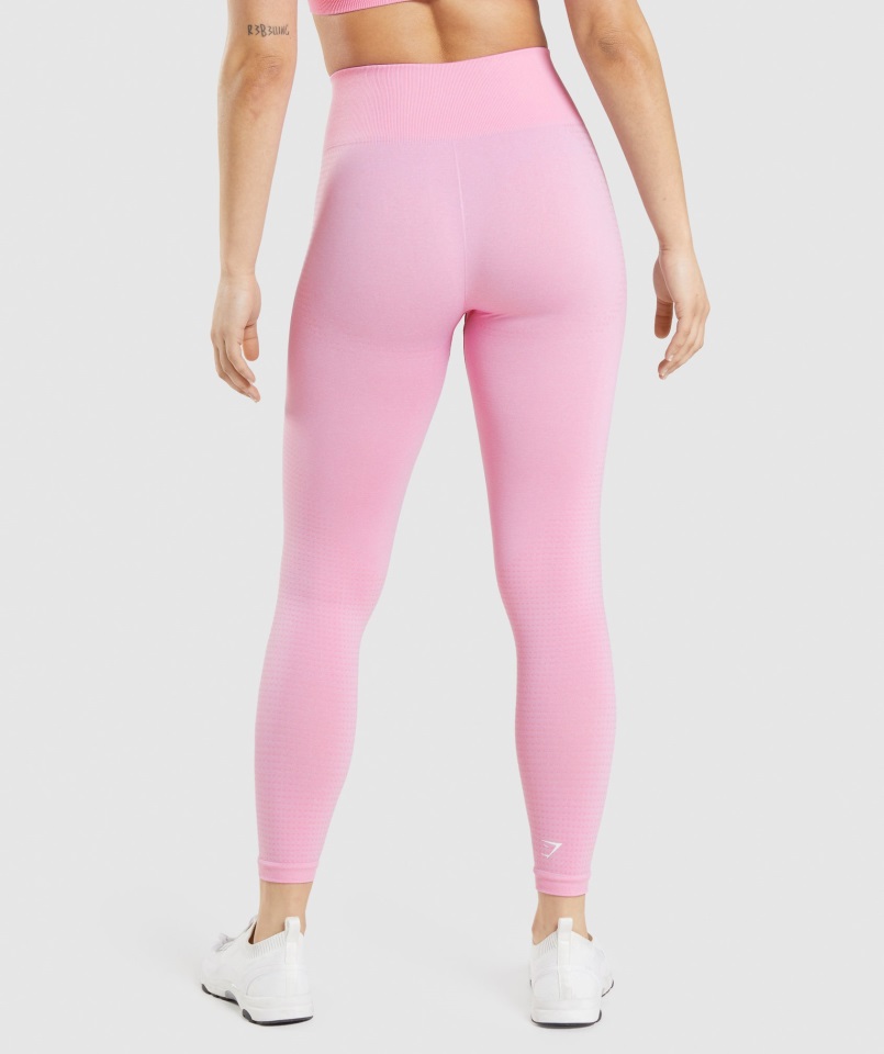 Legging Vital Seamless 2.0 Sorbete Rosa Jaspeado Gymshark