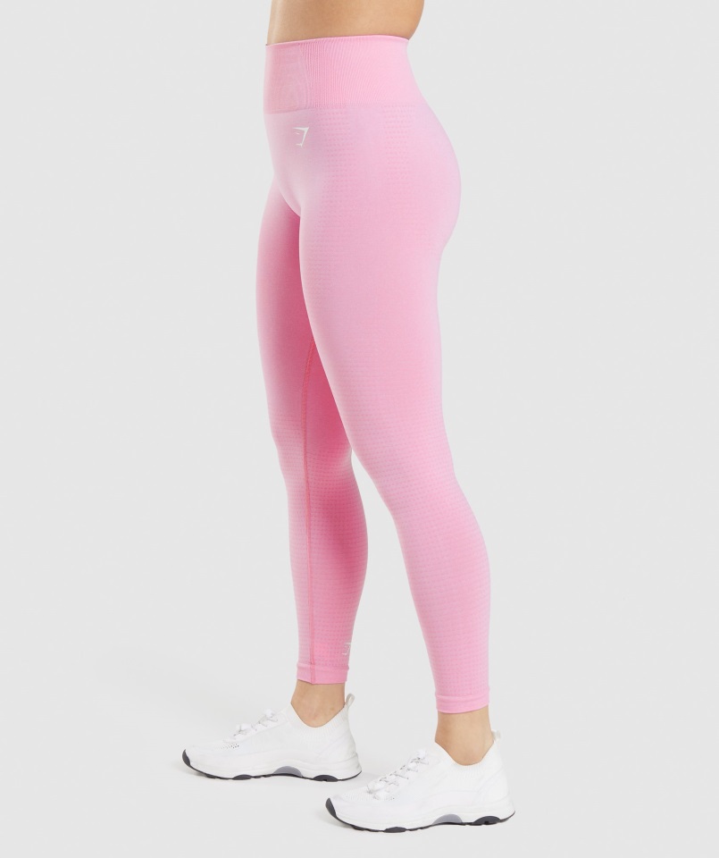 Legging Vital Seamless 2.0 Sorbete Rosa Jaspeado Gymshark