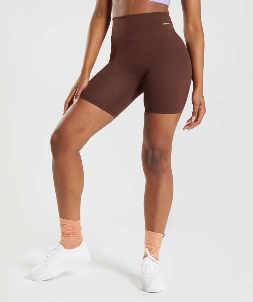 Culotte Corto De Ciclismo Whitney Rekindle Brown Gymshark