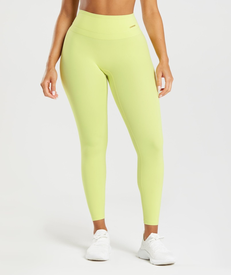 Whitney Leggings De Tiro Alto Algas Marinas Verde Gymshark