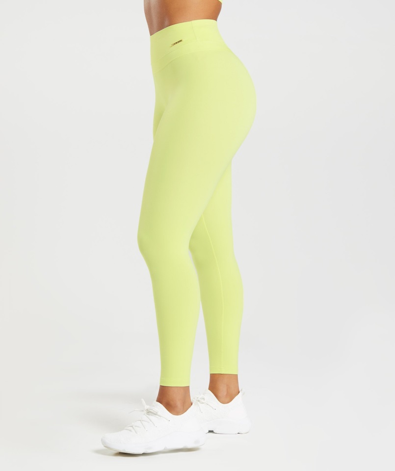 Whitney Leggings De Tiro Alto Algas Marinas Verde Gymshark